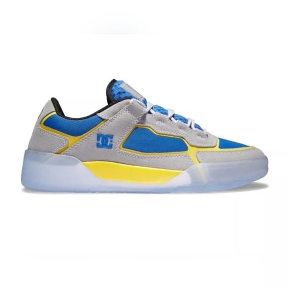 Men's Hongo x DC Metric ShoesColor: GREY/BLUE/YELLOW Size: 11 - Picture 1 of 7